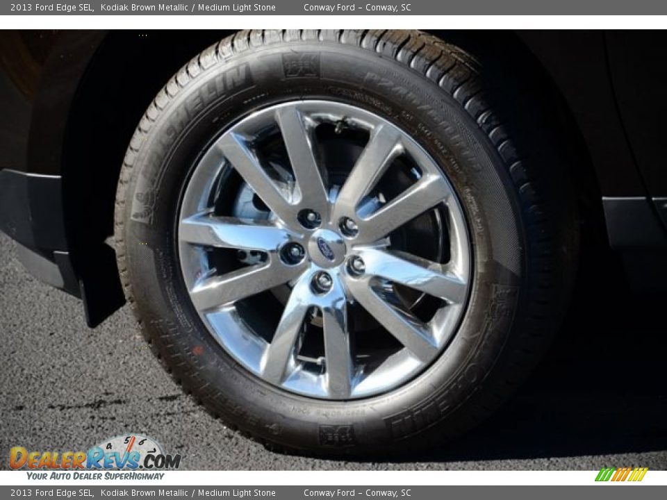 2013 Ford Edge SEL Kodiak Brown Metallic / Medium Light Stone Photo #10