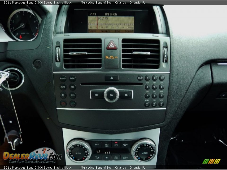 2011 Mercedes-Benz C 300 Sport Black / Black Photo #23