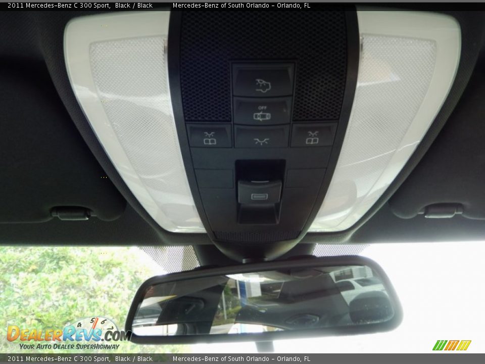 2011 Mercedes-Benz C 300 Sport Black / Black Photo #24