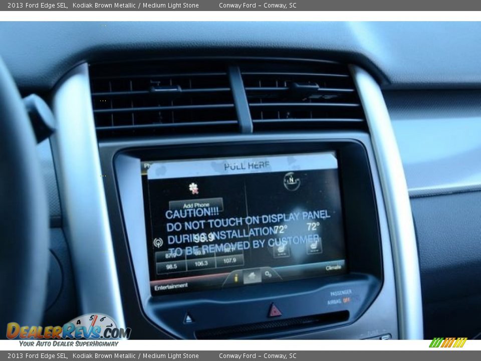 2013 Ford Edge SEL Kodiak Brown Metallic / Medium Light Stone Photo #27