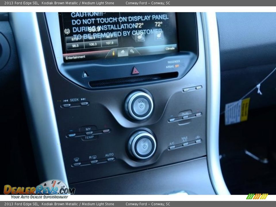 2013 Ford Edge SEL Kodiak Brown Metallic / Medium Light Stone Photo #28