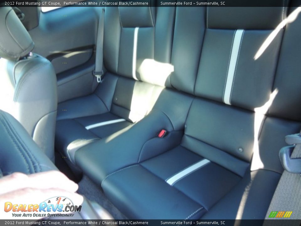 2012 Ford Mustang GT Coupe Performance White / Charcoal Black/Cashmere Photo #5