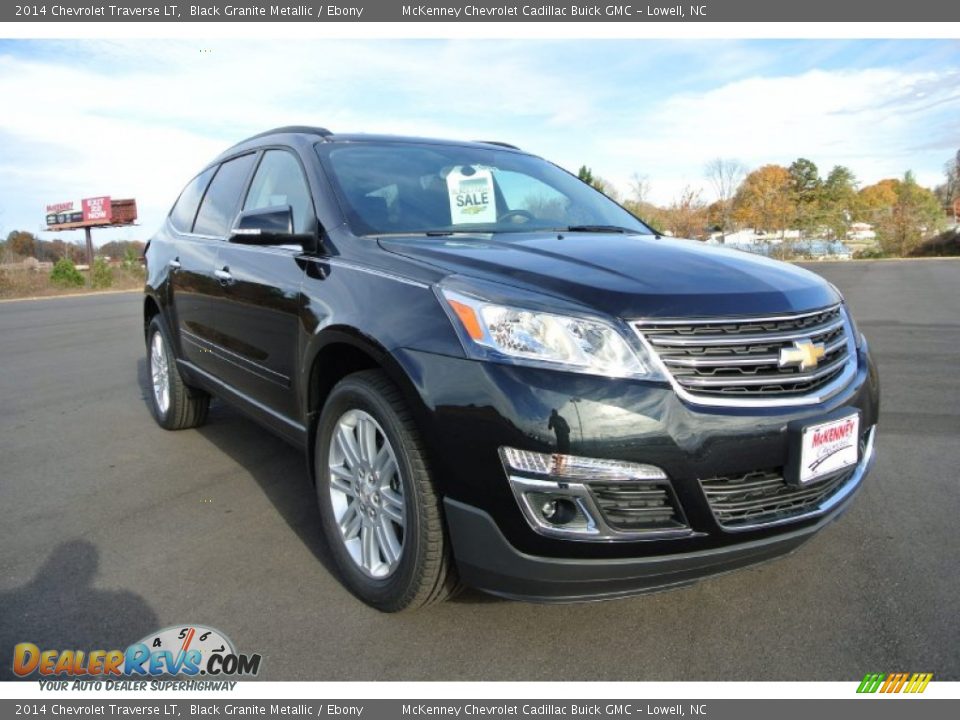 2014 Chevrolet Traverse LT Black Granite Metallic / Ebony Photo #1