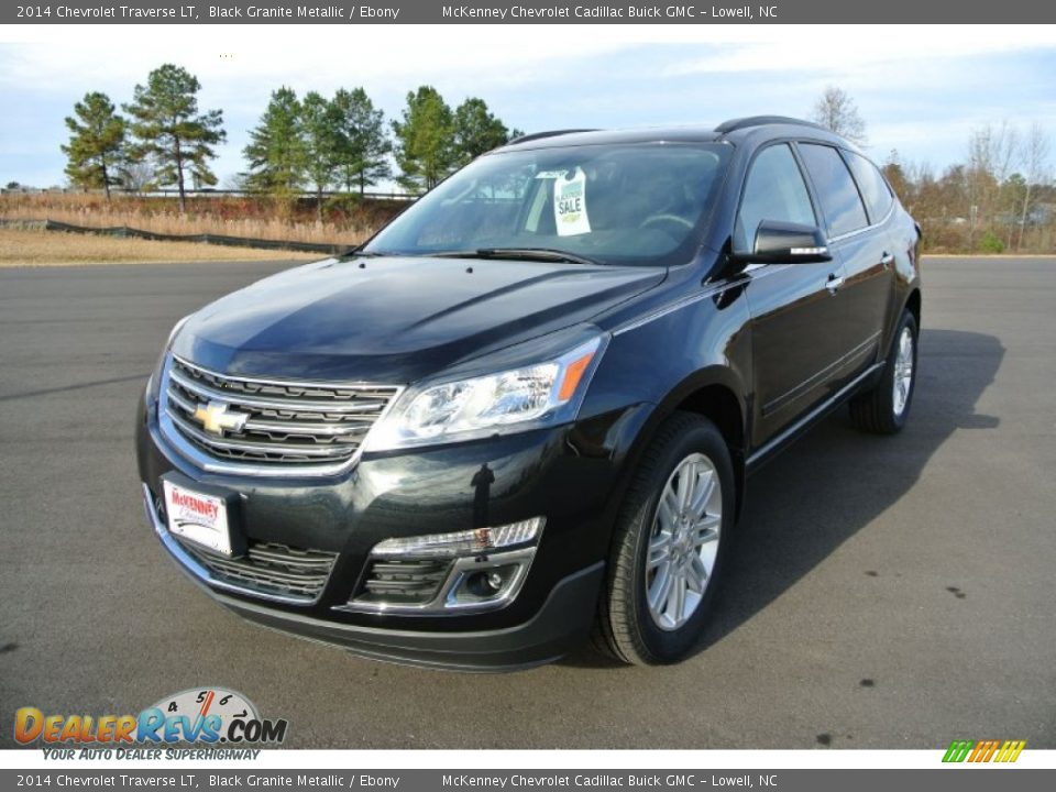 2014 Chevrolet Traverse LT Black Granite Metallic / Ebony Photo #2