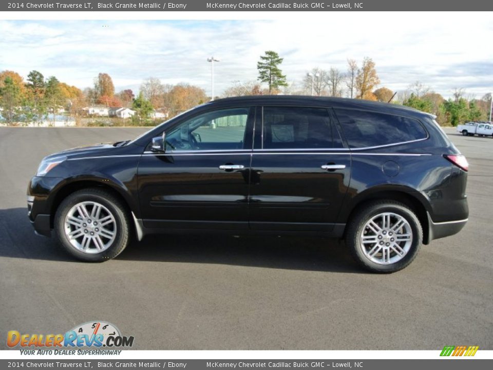 2014 Chevrolet Traverse LT Black Granite Metallic / Ebony Photo #3