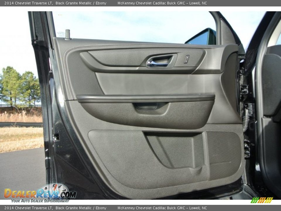 2014 Chevrolet Traverse LT Black Granite Metallic / Ebony Photo #7