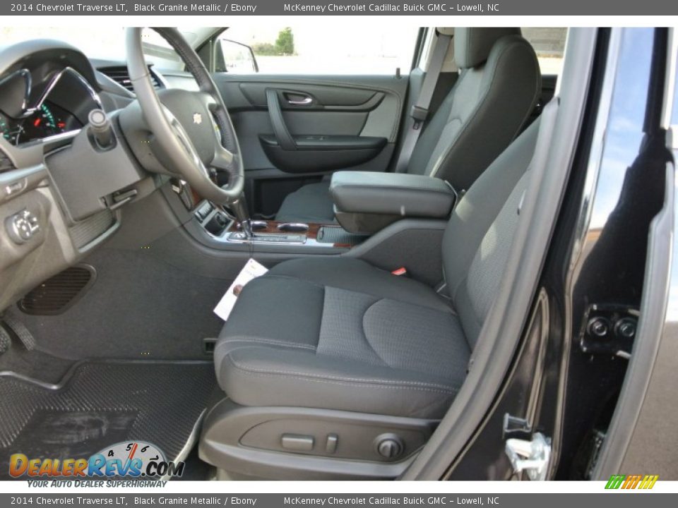 2014 Chevrolet Traverse LT Black Granite Metallic / Ebony Photo #8