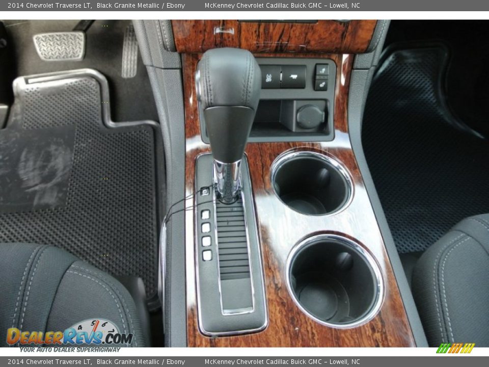 2014 Chevrolet Traverse LT Black Granite Metallic / Ebony Photo #10