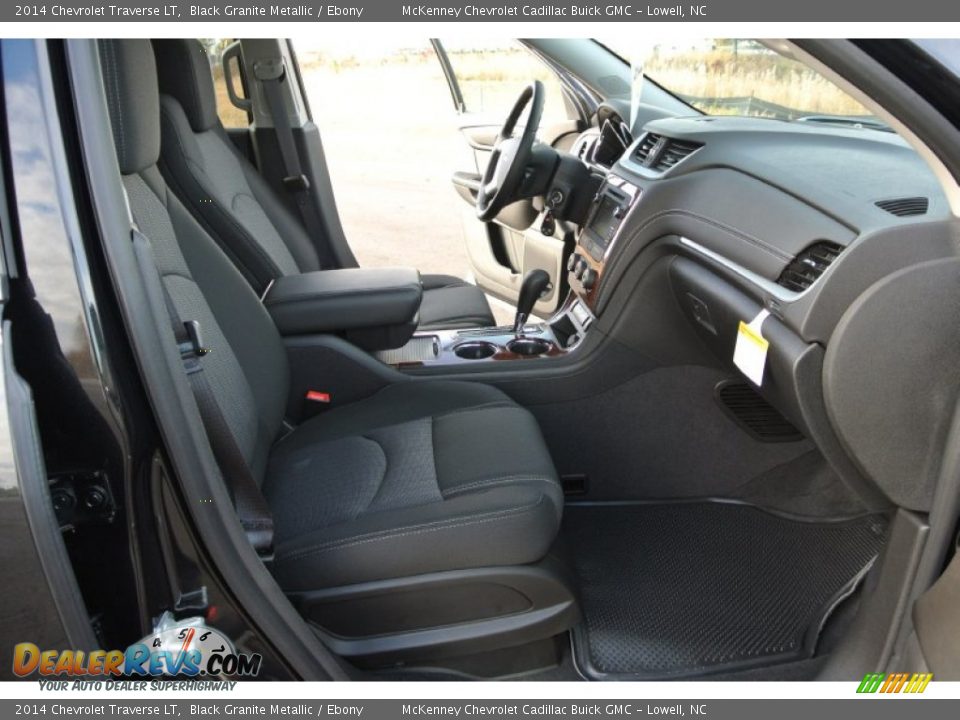 2014 Chevrolet Traverse LT Black Granite Metallic / Ebony Photo #12