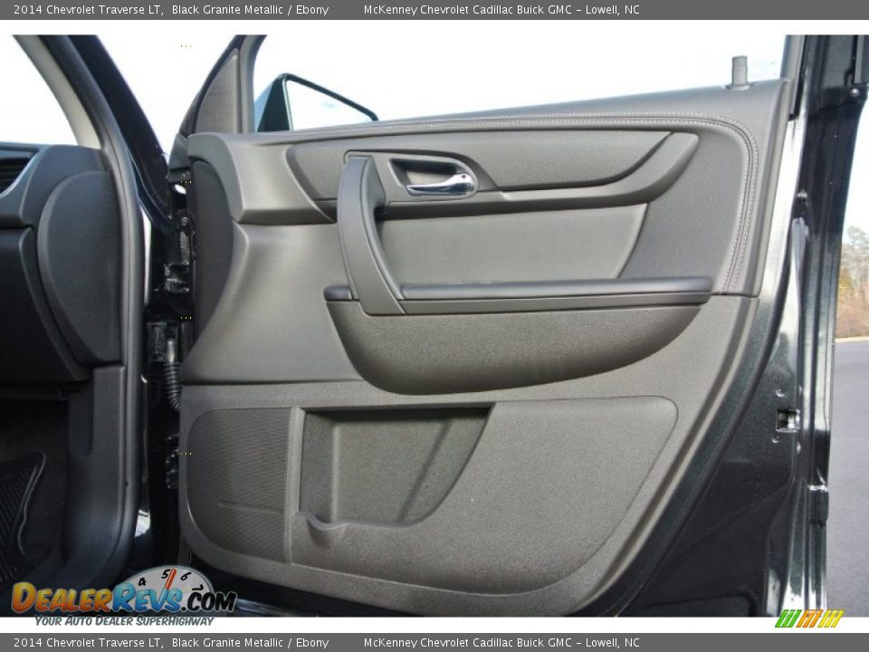 2014 Chevrolet Traverse LT Black Granite Metallic / Ebony Photo #13