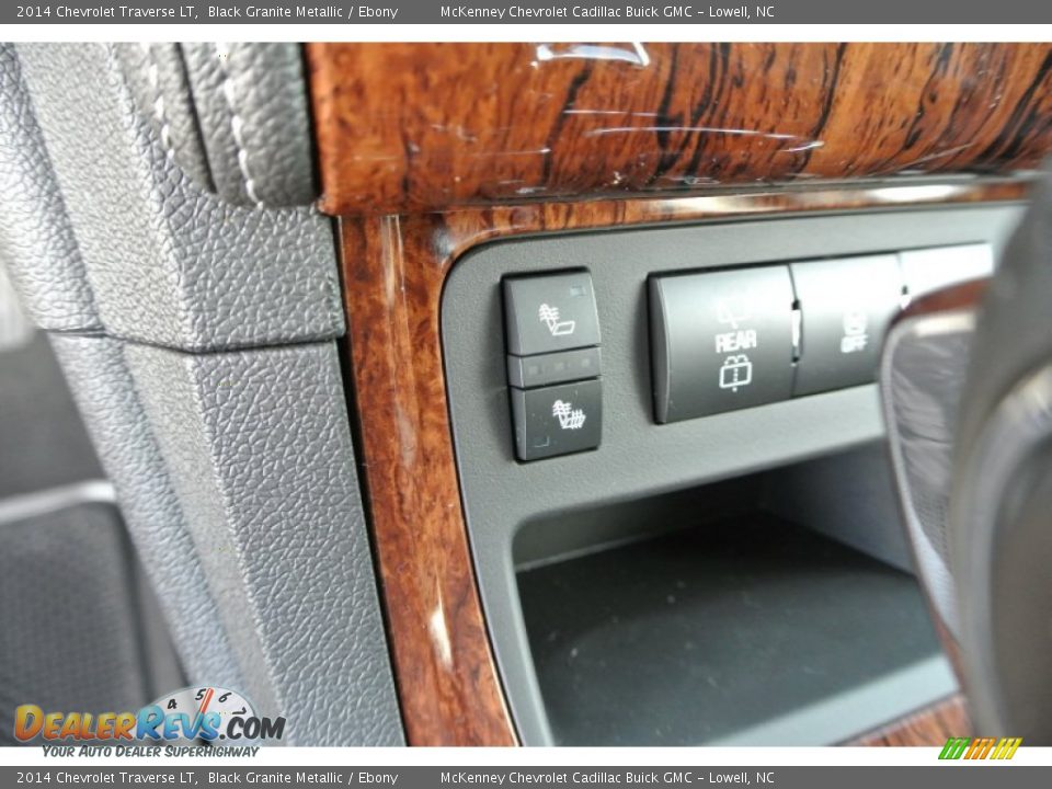 2014 Chevrolet Traverse LT Black Granite Metallic / Ebony Photo #17