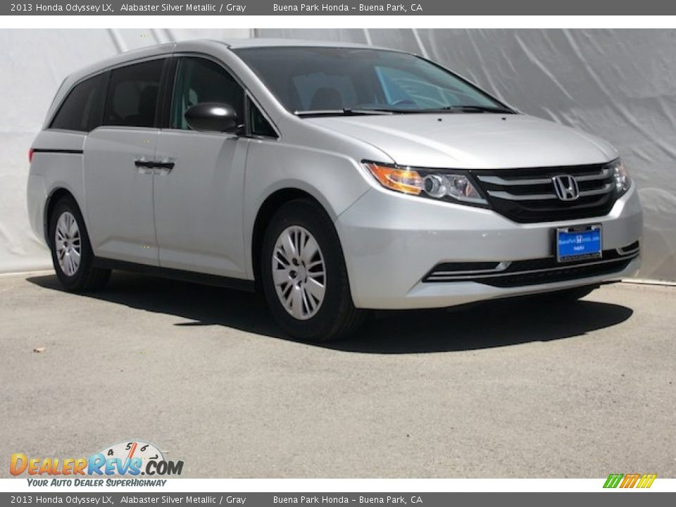 2013 Honda Odyssey LX Alabaster Silver Metallic / Gray Photo #1