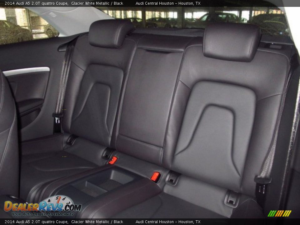 2014 Audi A5 2.0T quattro Coupe Glacier White Metallic / Black Photo #10