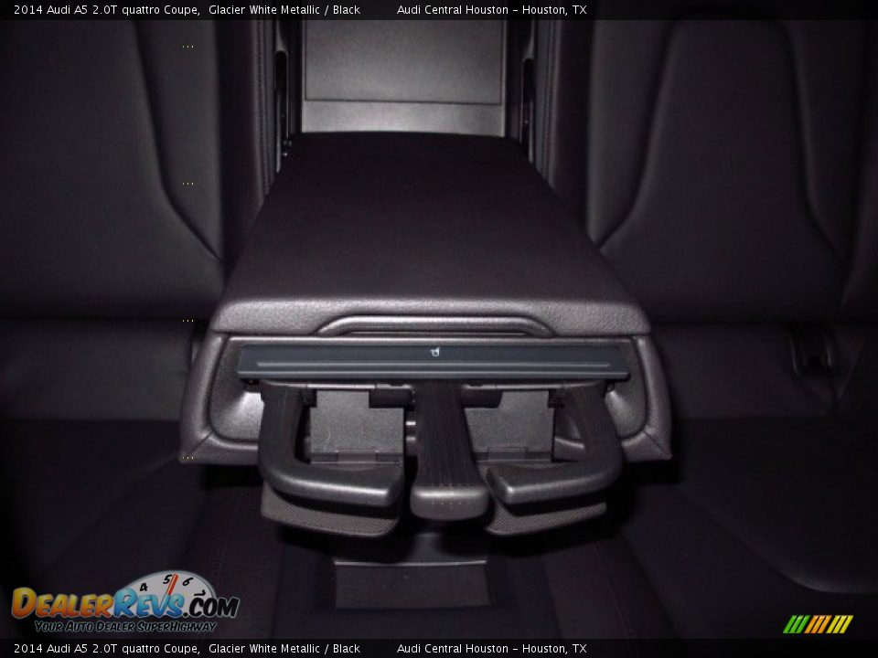 2014 Audi A5 2.0T quattro Coupe Glacier White Metallic / Black Photo #14