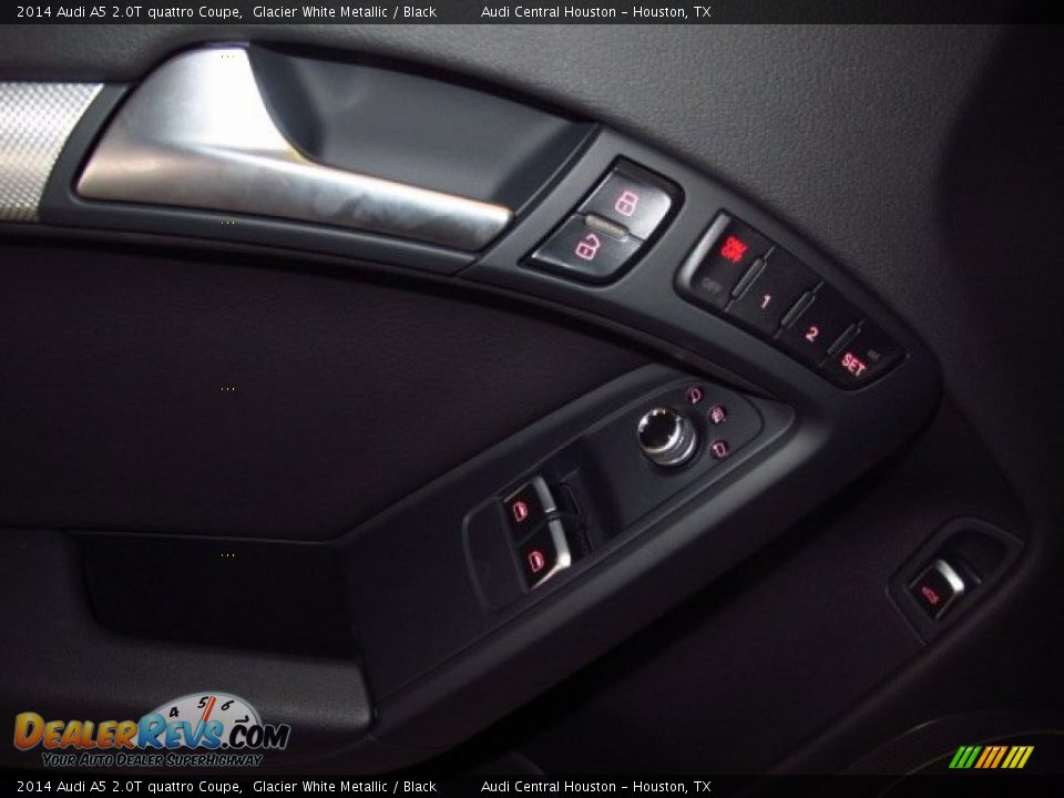 2014 Audi A5 2.0T quattro Coupe Glacier White Metallic / Black Photo #17