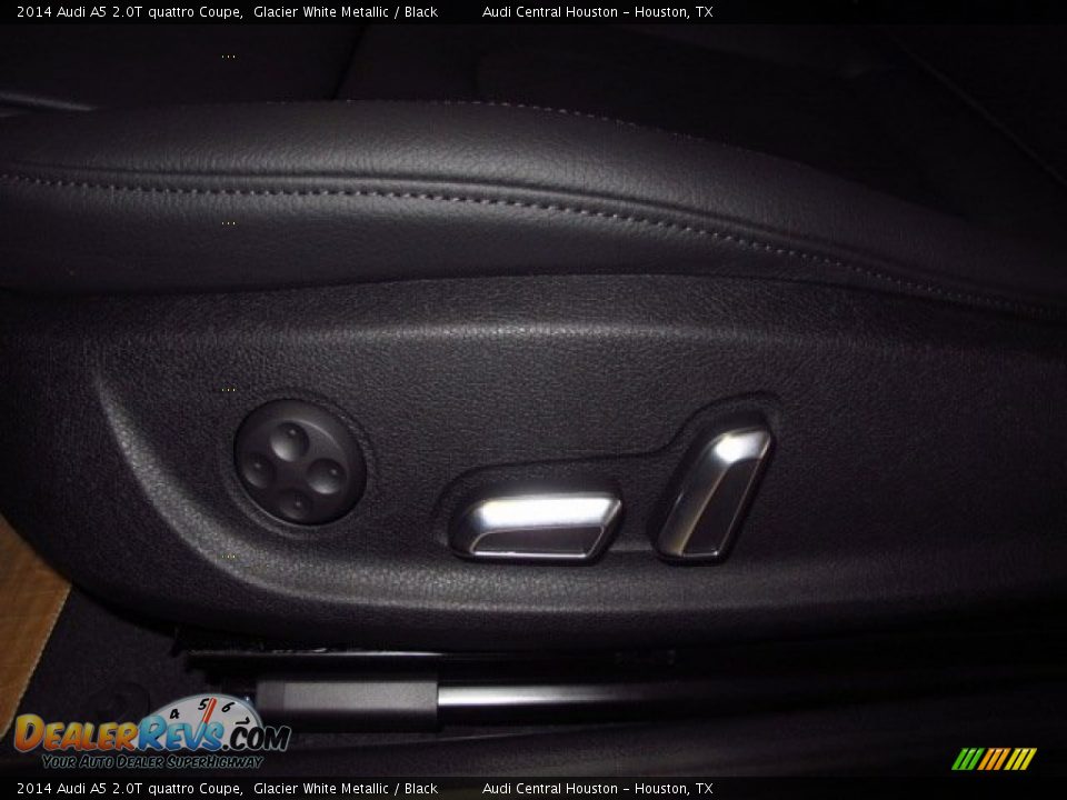 2014 Audi A5 2.0T quattro Coupe Glacier White Metallic / Black Photo #18