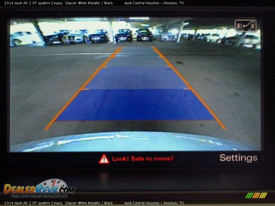 2014 Audi A5 2.0T quattro Coupe Glacier White Metallic / Black Photo #26