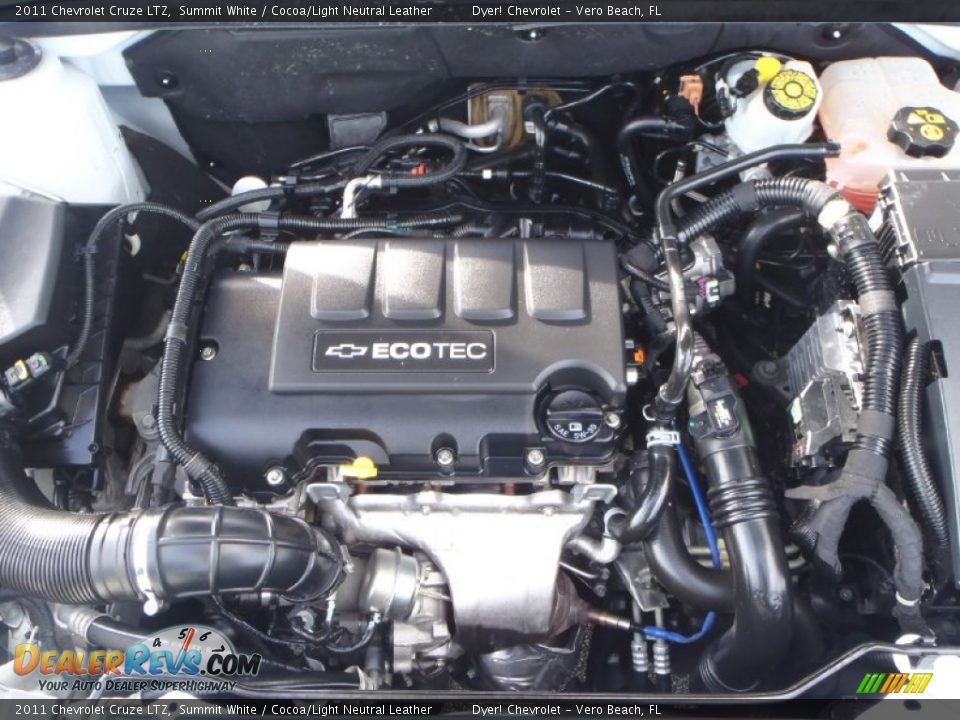 2011 Chevrolet Cruze LTZ Summit White / Cocoa/Light Neutral Leather Photo #9