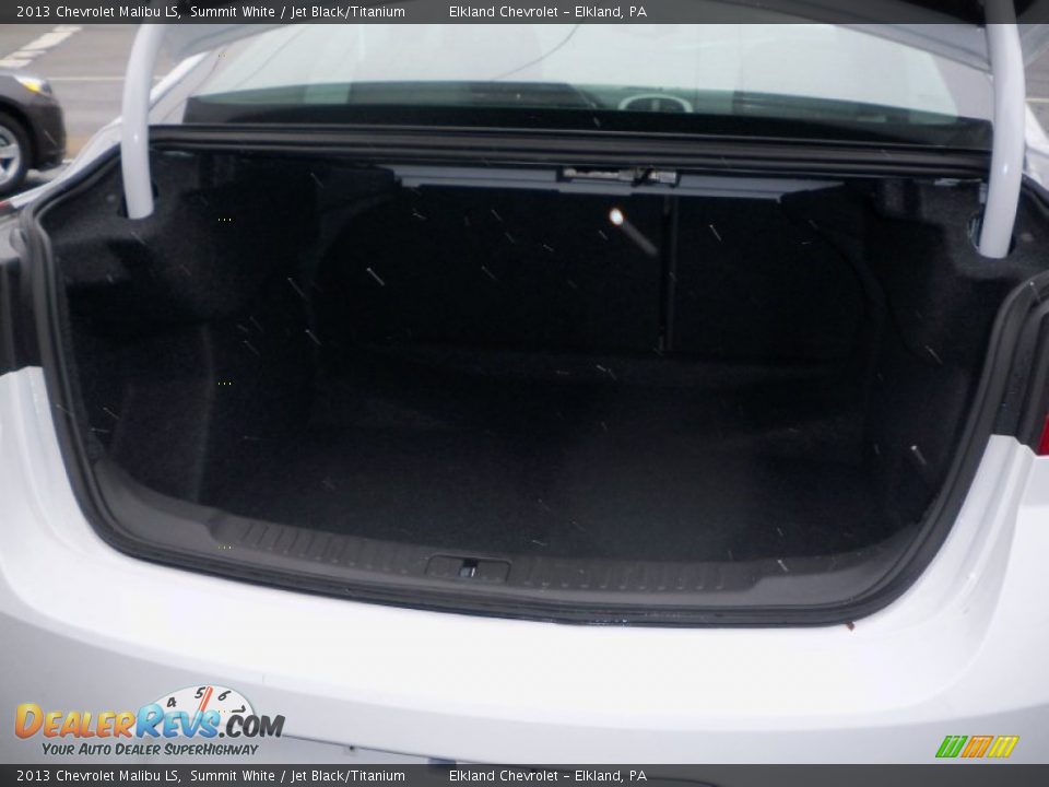 2013 Chevrolet Malibu LS Summit White / Jet Black/Titanium Photo #10