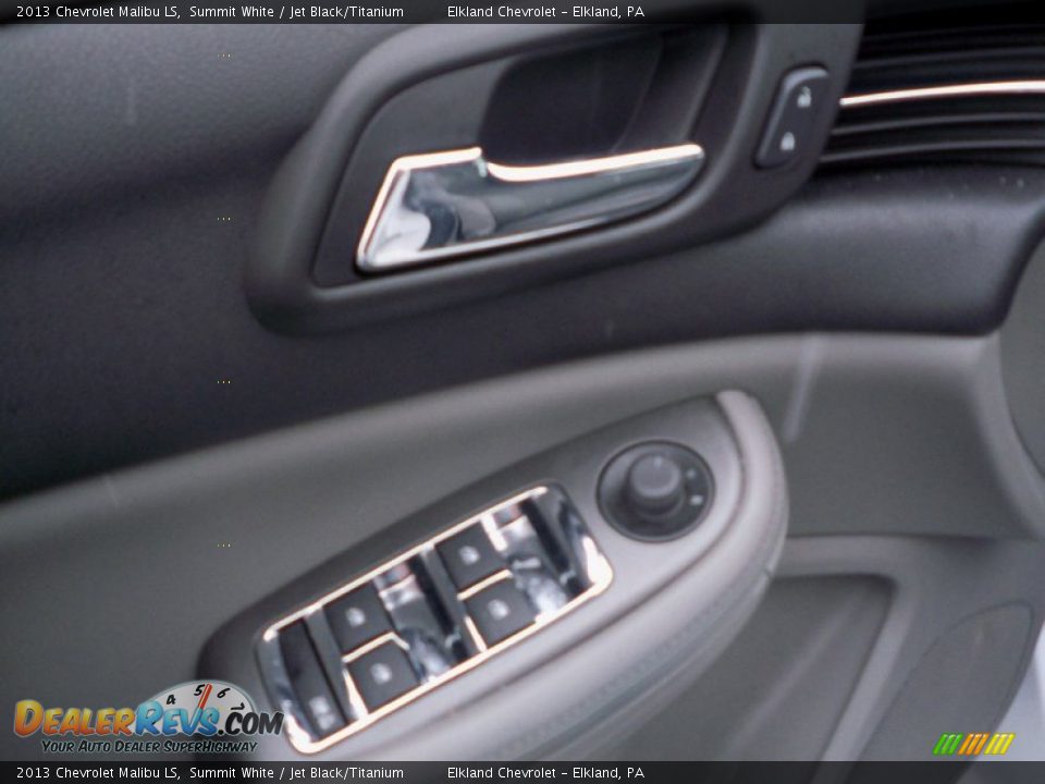2013 Chevrolet Malibu LS Summit White / Jet Black/Titanium Photo #21