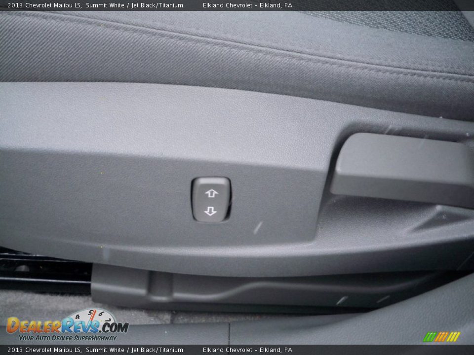 2013 Chevrolet Malibu LS Summit White / Jet Black/Titanium Photo #22