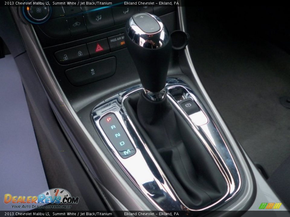 2013 Chevrolet Malibu LS Summit White / Jet Black/Titanium Photo #23