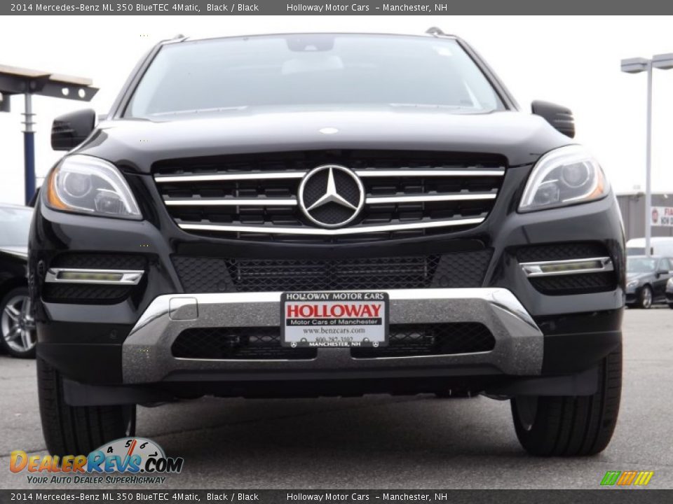 2014 Mercedes-Benz ML 350 BlueTEC 4Matic Black / Black Photo #2