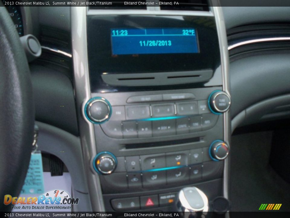 2013 Chevrolet Malibu LS Summit White / Jet Black/Titanium Photo #24