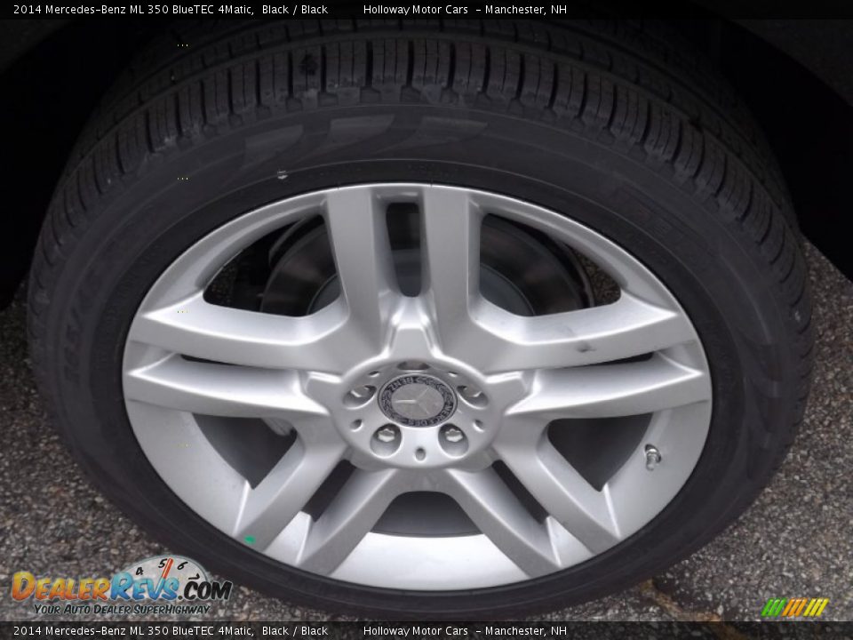 2014 Mercedes-Benz ML 350 BlueTEC 4Matic Black / Black Photo #5