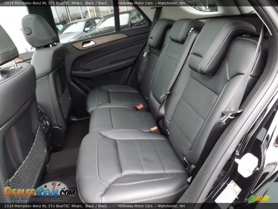 2014 Mercedes-Benz ML 350 BlueTEC 4Matic Black / Black Photo #6