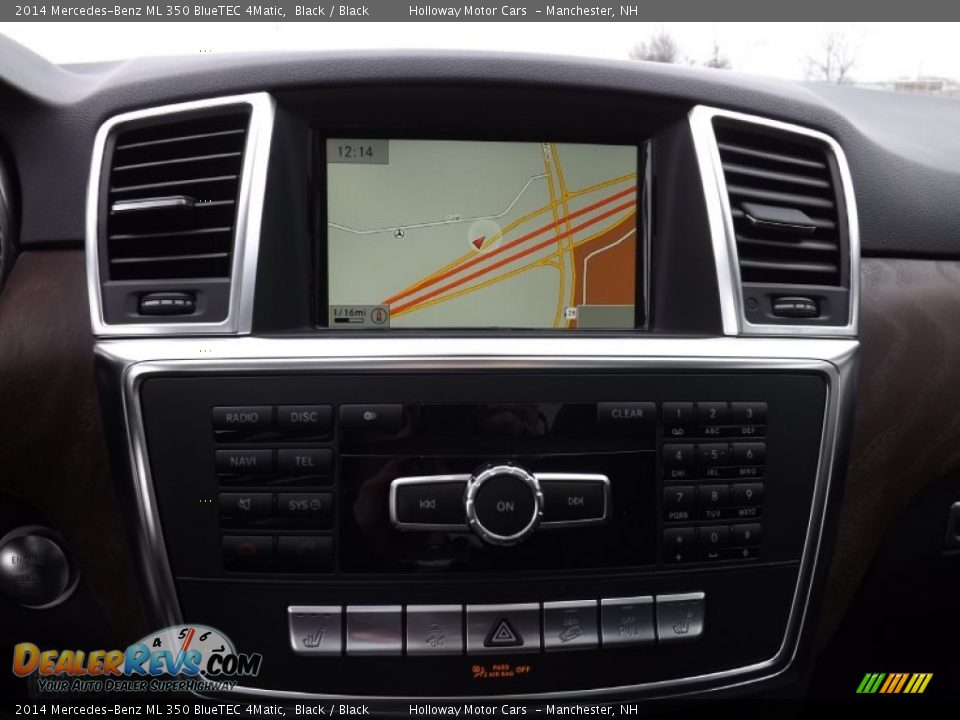 2014 Mercedes-Benz ML 350 BlueTEC 4Matic Black / Black Photo #8