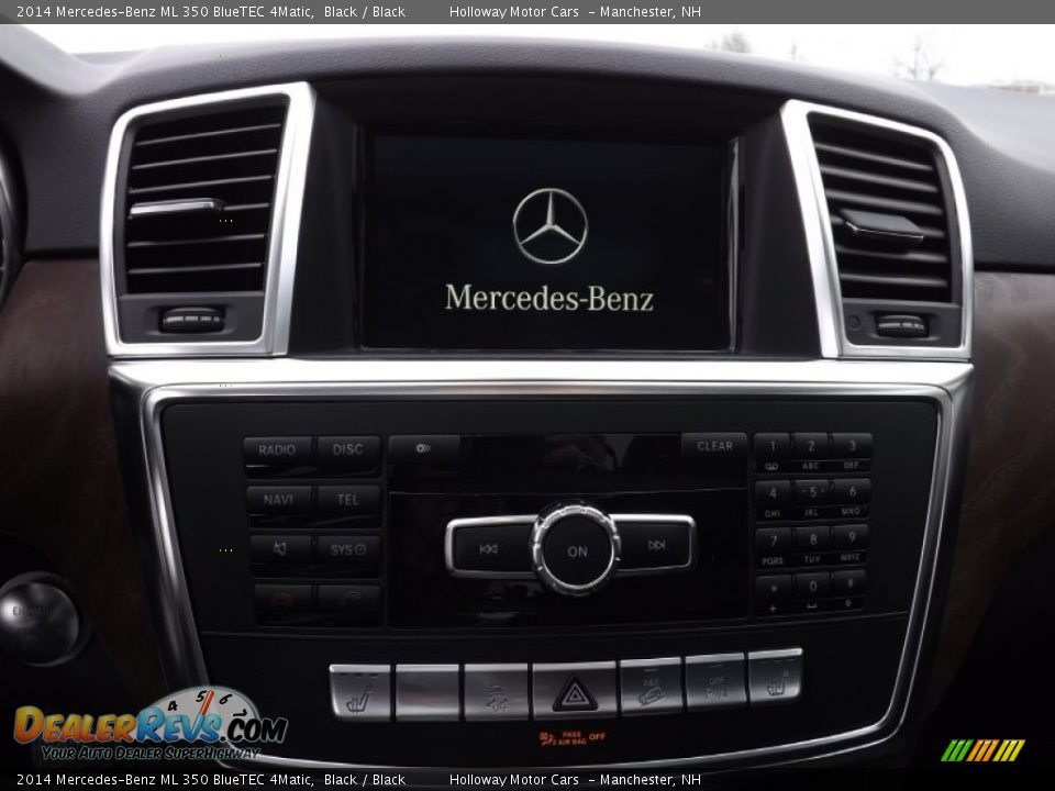 2014 Mercedes-Benz ML 350 BlueTEC 4Matic Black / Black Photo #9
