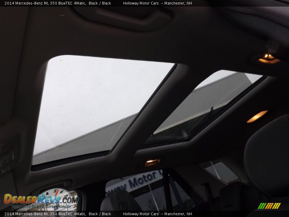 2014 Mercedes-Benz ML 350 BlueTEC 4Matic Black / Black Photo #12