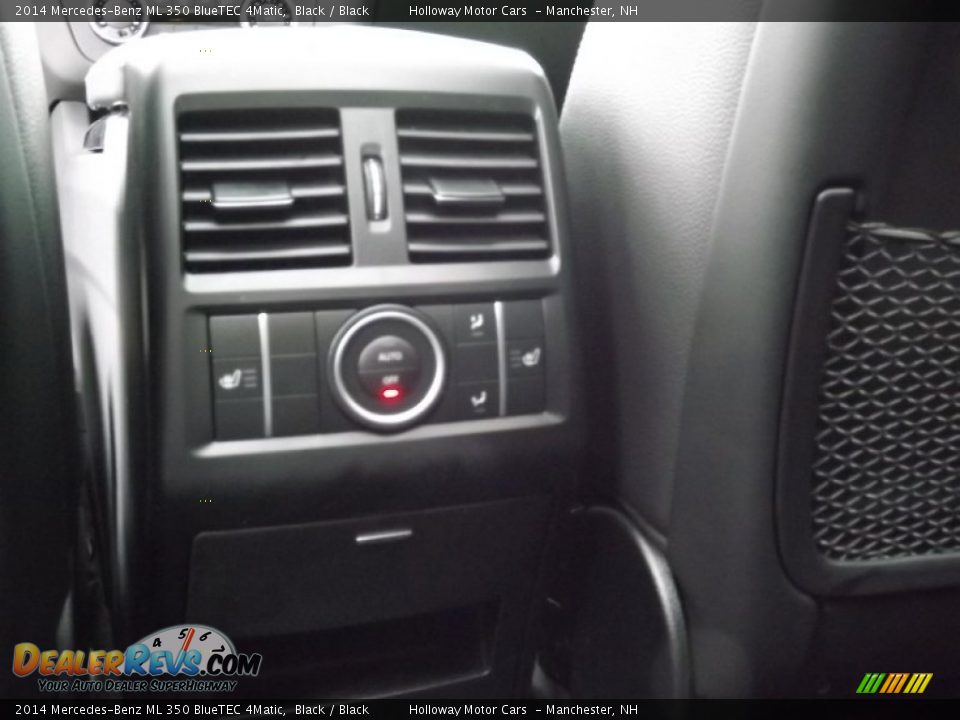 2014 Mercedes-Benz ML 350 BlueTEC 4Matic Black / Black Photo #13