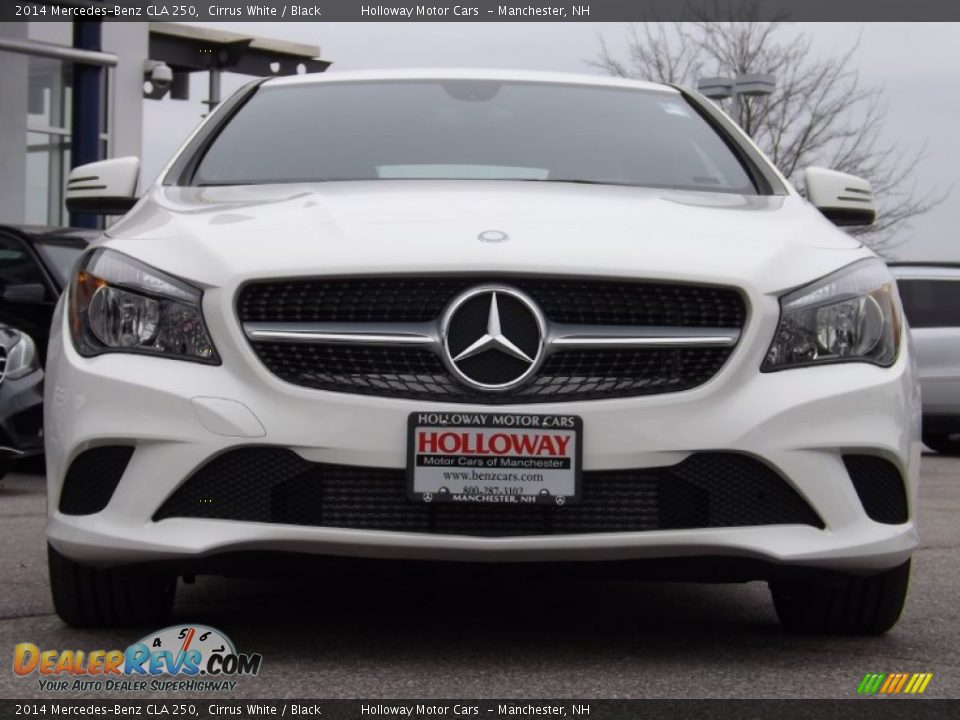 2014 Mercedes-Benz CLA 250 Cirrus White / Black Photo #2