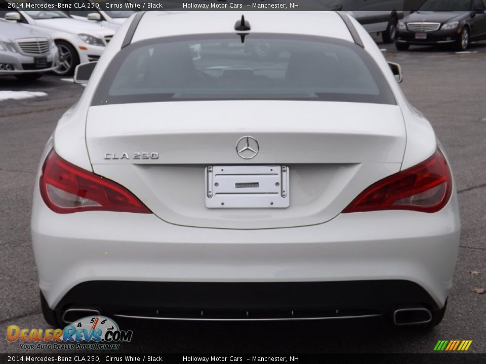 2014 Mercedes-Benz CLA 250 Cirrus White / Black Photo #4