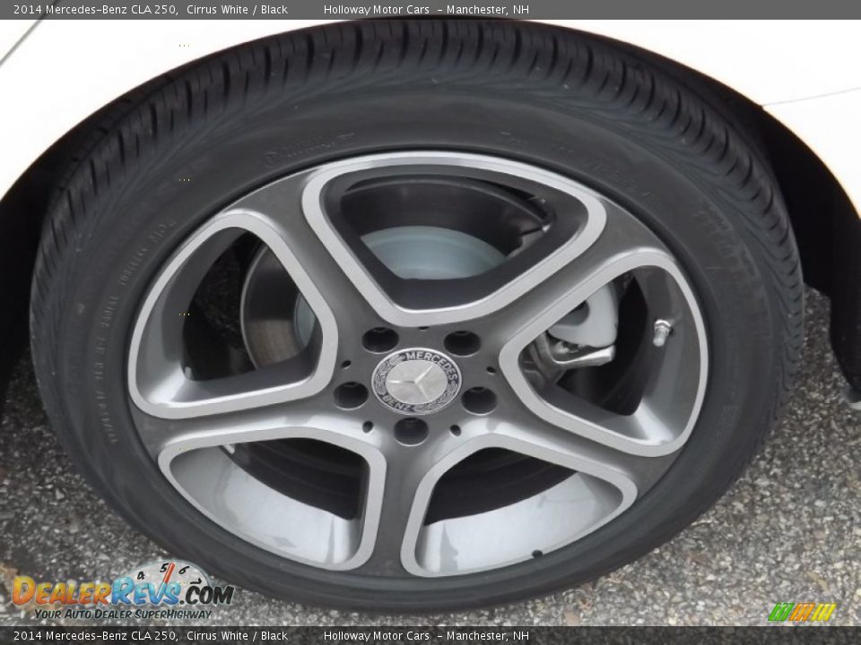 2014 Mercedes-Benz CLA 250 Cirrus White / Black Photo #5