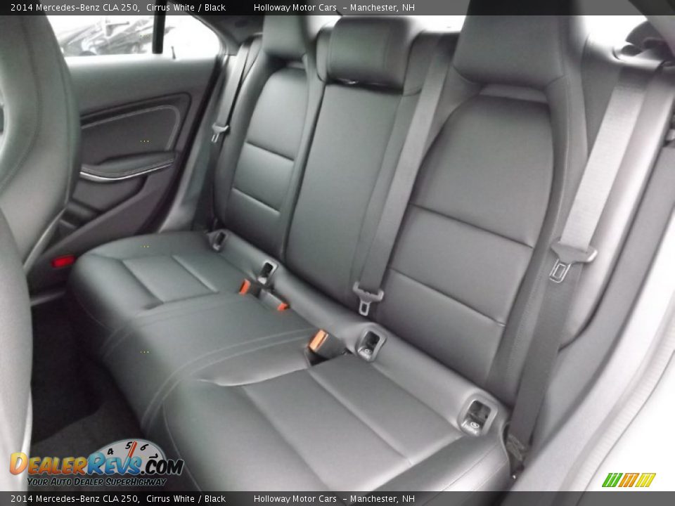 2014 Mercedes-Benz CLA 250 Cirrus White / Black Photo #6