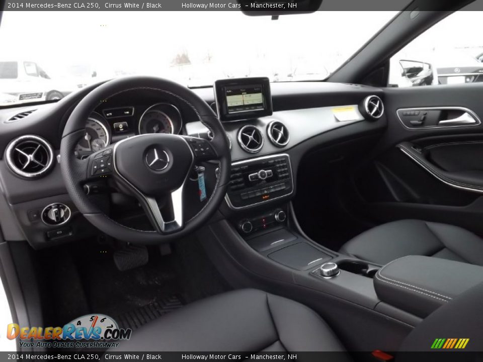 2014 Mercedes-Benz CLA 250 Cirrus White / Black Photo #7