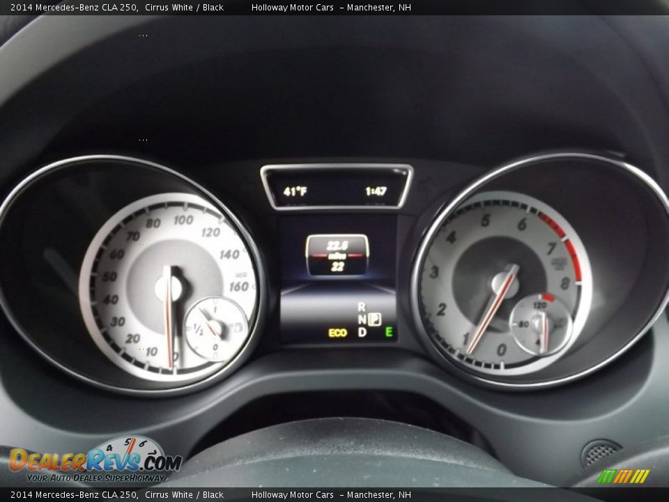 2014 Mercedes-Benz CLA 250 Cirrus White / Black Photo #9