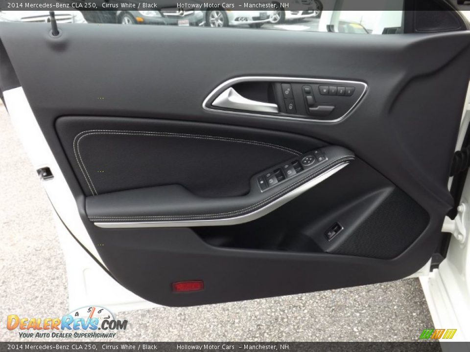 2014 Mercedes-Benz CLA 250 Cirrus White / Black Photo #11
