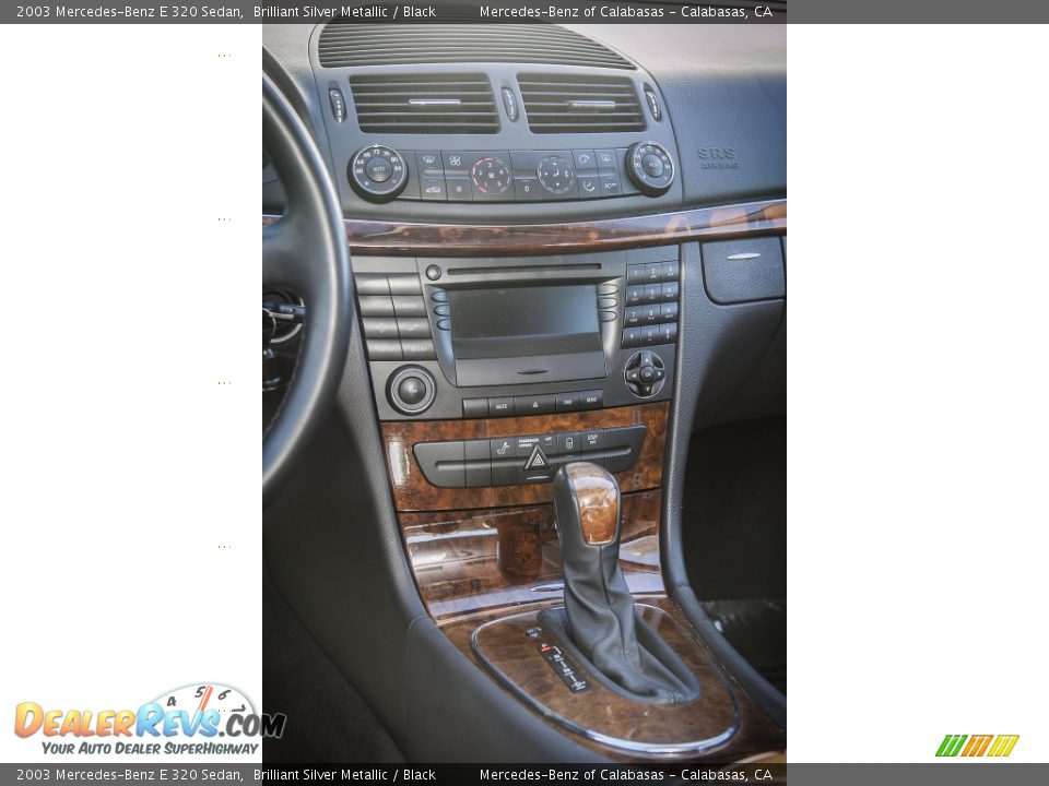 2003 Mercedes-Benz E 320 Sedan Brilliant Silver Metallic / Black Photo #5