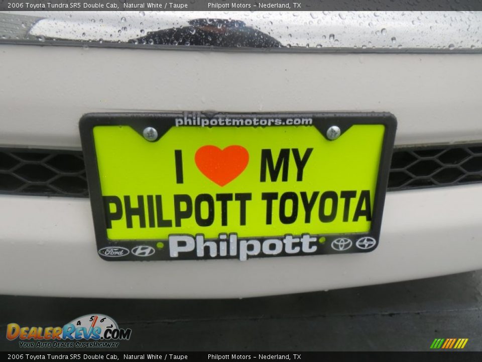 2006 Toyota Tundra SR5 Double Cab Natural White / Taupe Photo #11