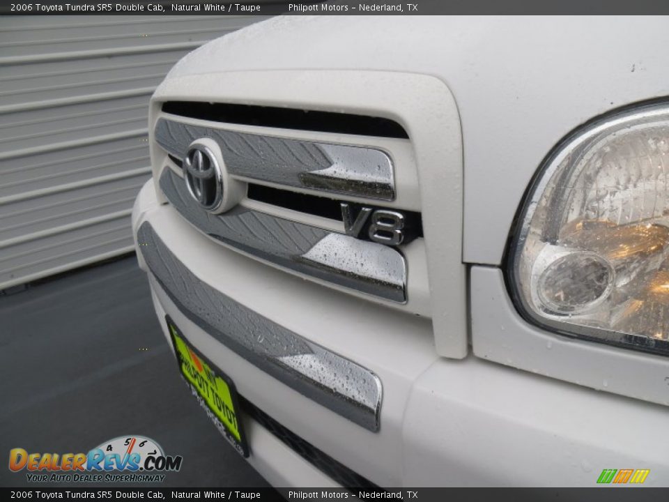 2006 Toyota Tundra SR5 Double Cab Natural White / Taupe Photo #12