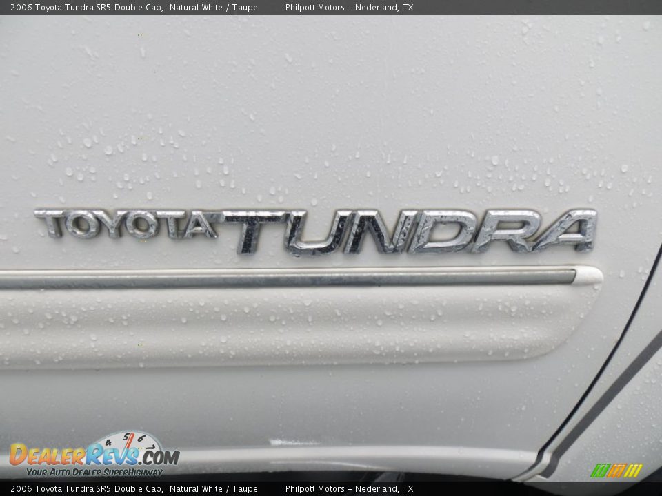2006 Toyota Tundra SR5 Double Cab Natural White / Taupe Photo #17