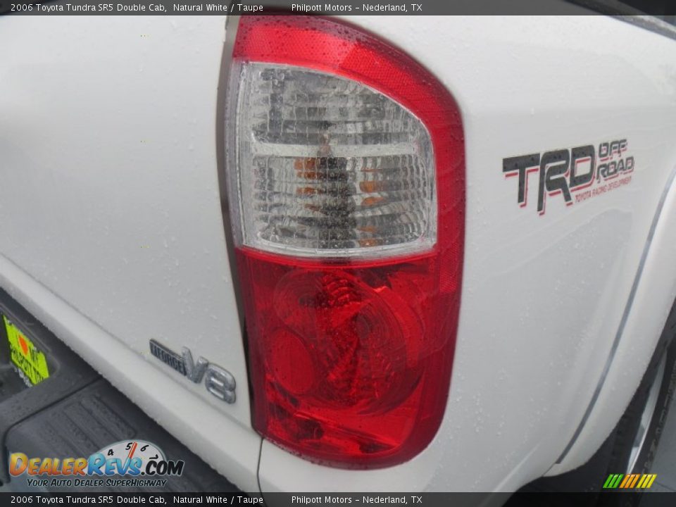 2006 Toyota Tundra SR5 Double Cab Natural White / Taupe Photo #19