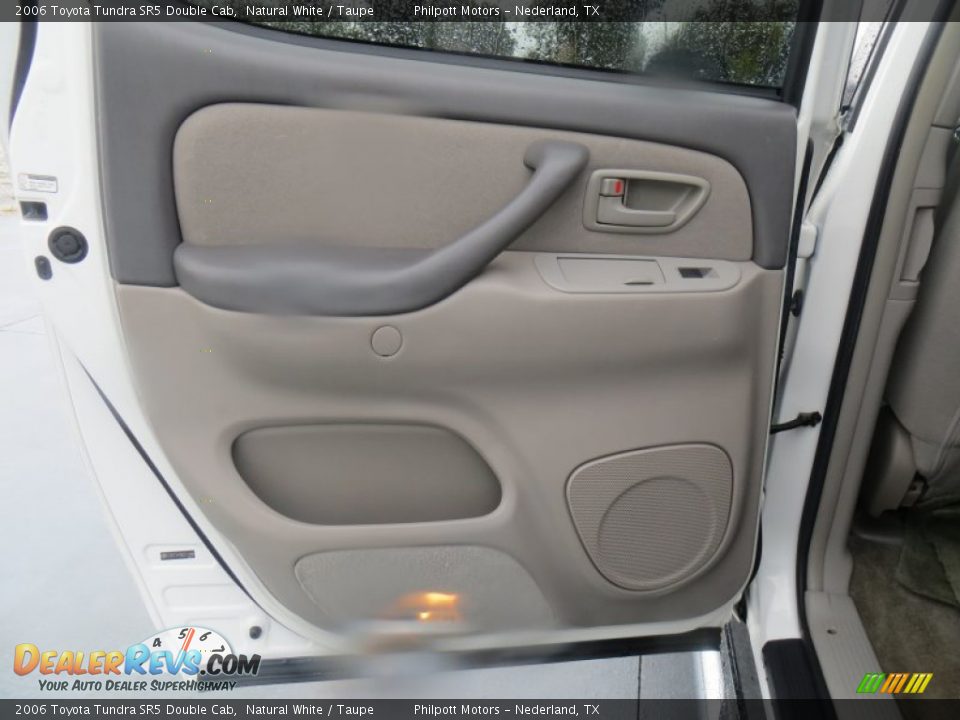 2006 Toyota Tundra SR5 Double Cab Natural White / Taupe Photo #30