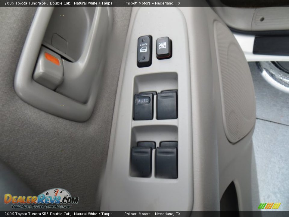 2006 Toyota Tundra SR5 Double Cab Natural White / Taupe Photo #34