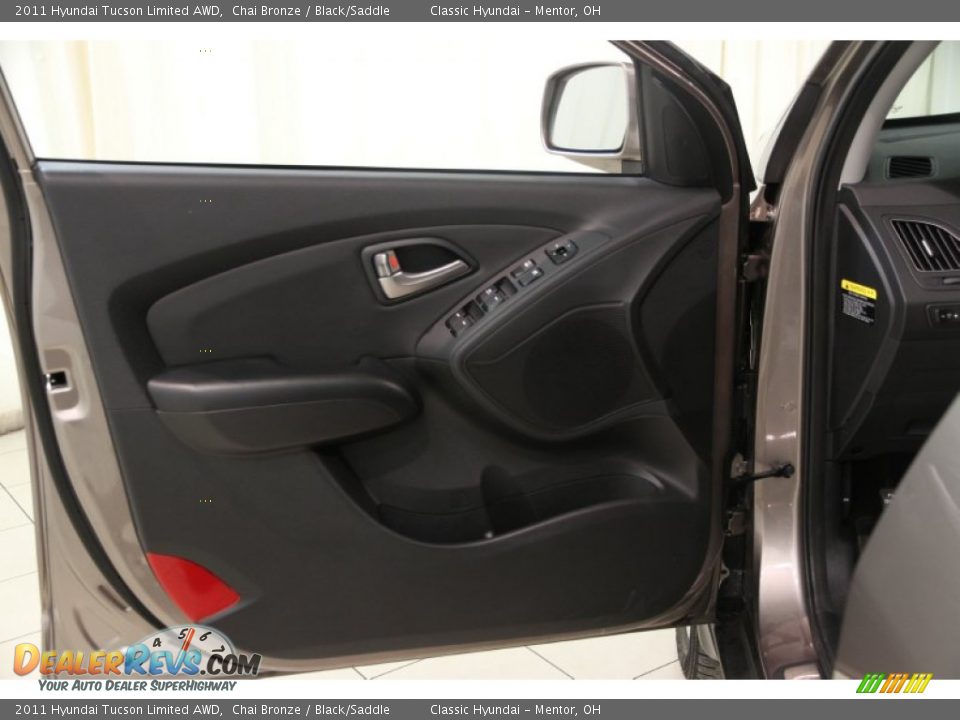 2011 Hyundai Tucson Limited AWD Chai Bronze / Black/Saddle Photo #4