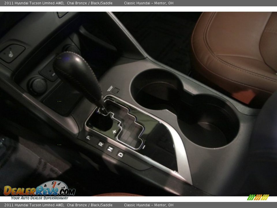 2011 Hyundai Tucson Limited AWD Chai Bronze / Black/Saddle Photo #9